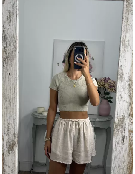 Camiseta Crop