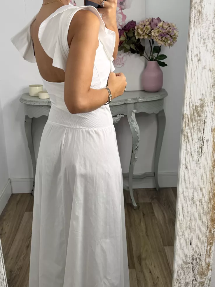 Vestido Coímbra blanco