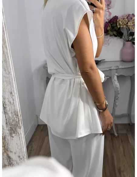 Conjunto Leiría blanco