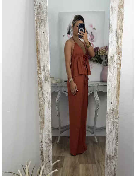Conjunto Erika teja