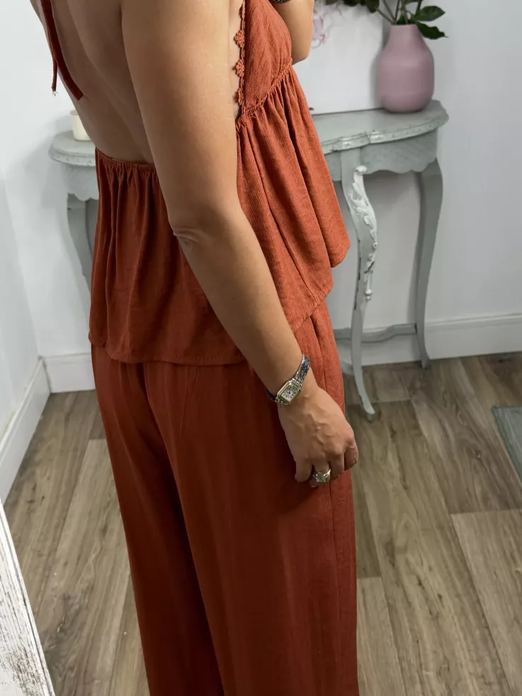 Conjunto Erika teja