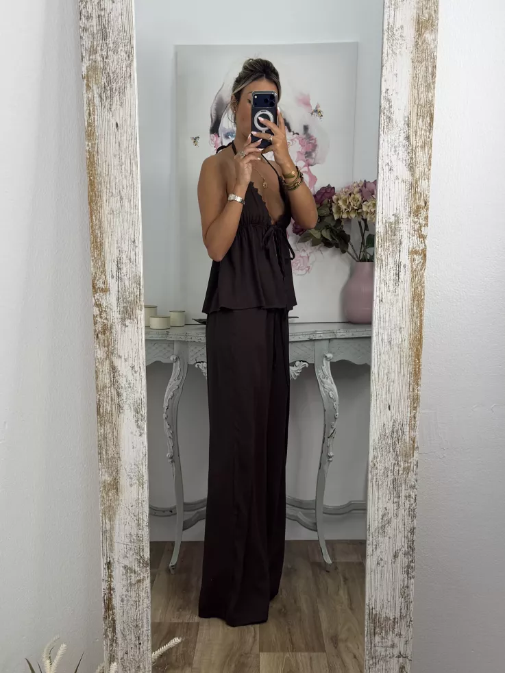 Conjunto Erika choco
