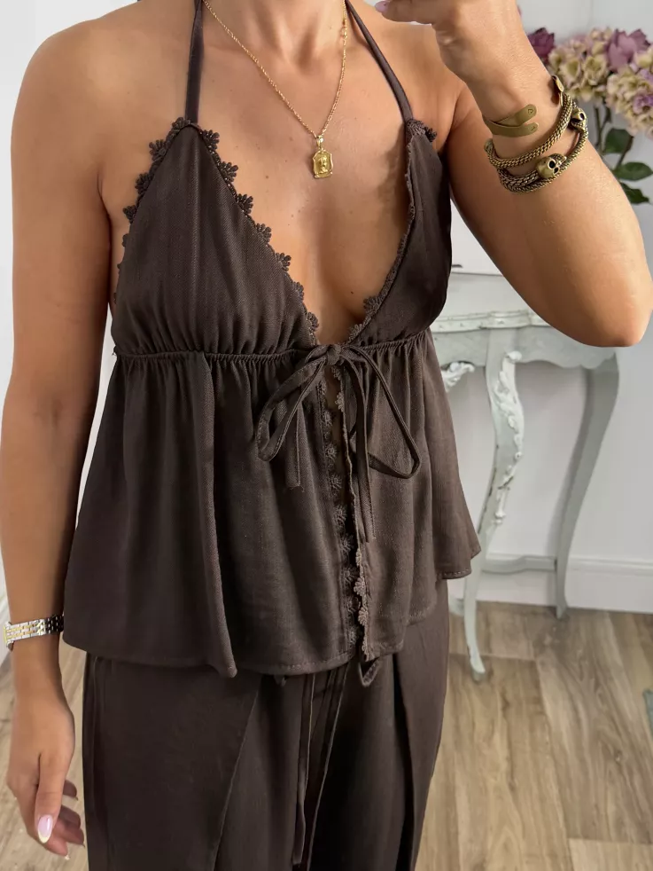 Conjunto Erika choco
