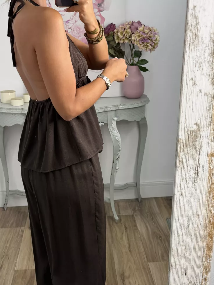 Conjunto Erika choco