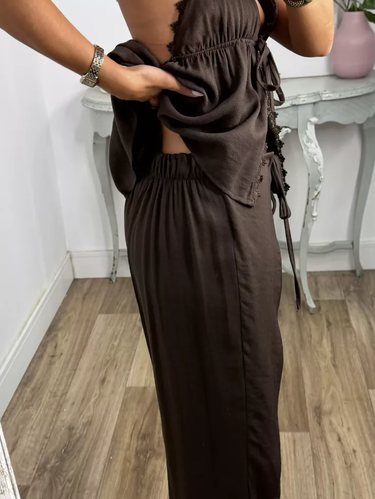 Conjunto Erika choco