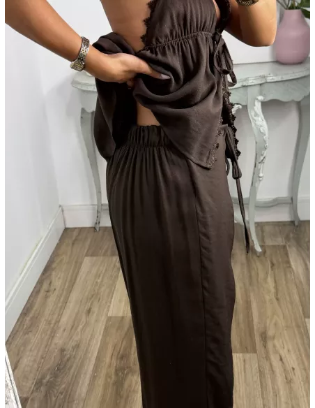 Conjunto Erika choco