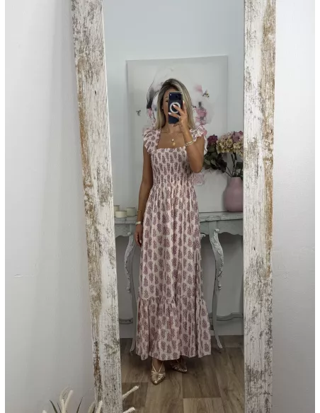 Vestido Yulian rosa
