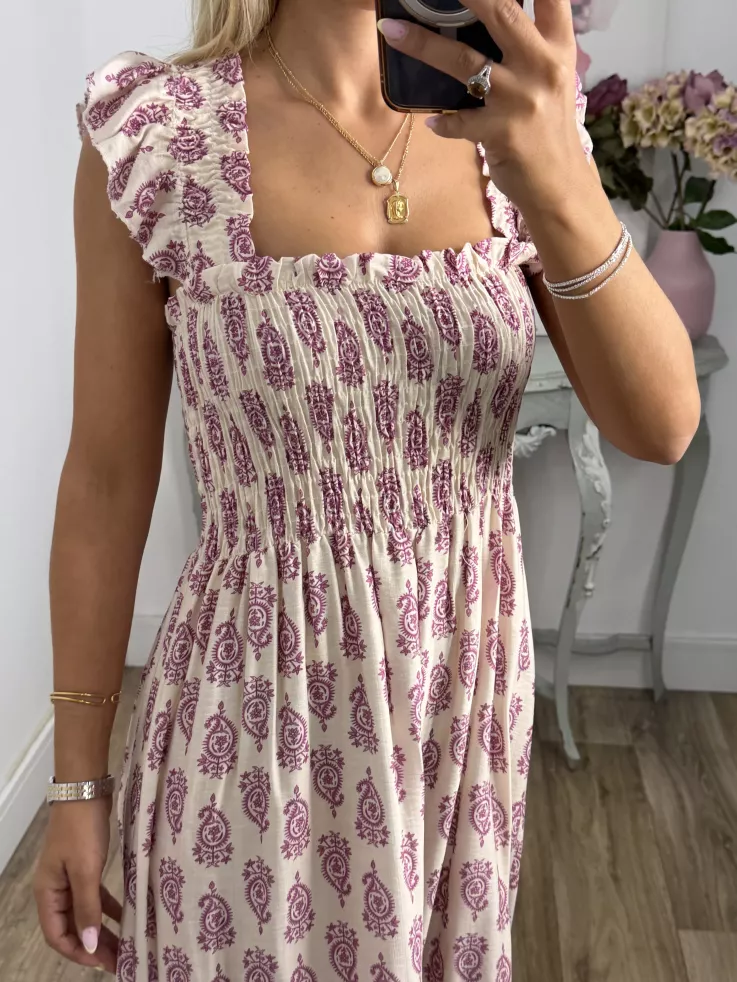 Vestido Yulian rosa