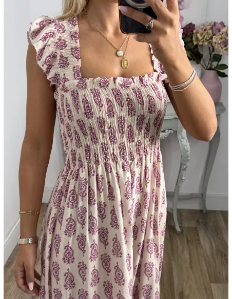Vestido Yulian rosa