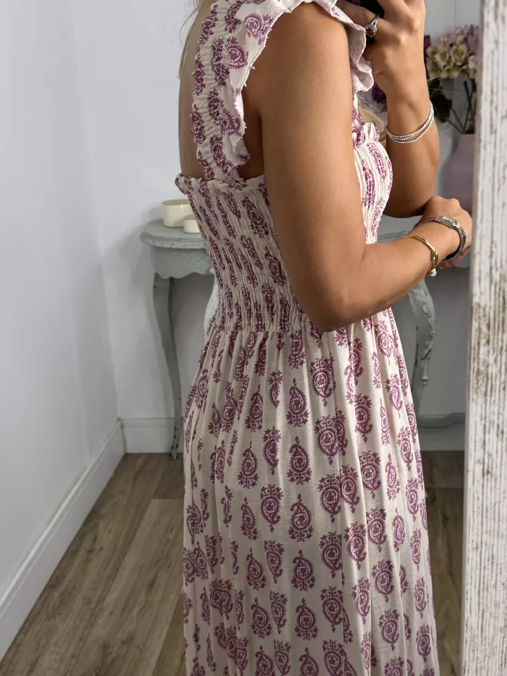 Vestido Yulian rosa