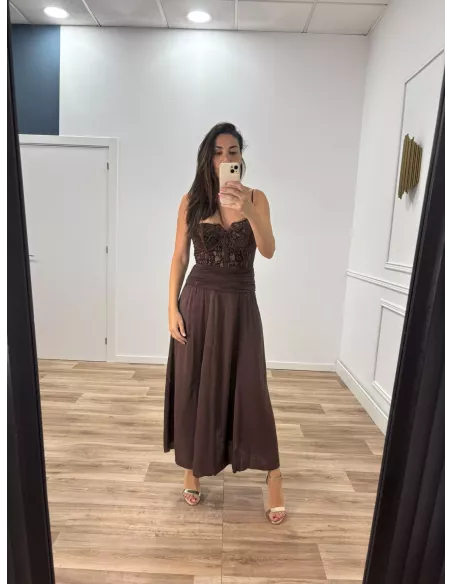 Falda Mikonos choco
