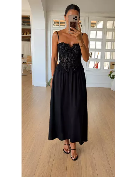 Falda Mikonos negra