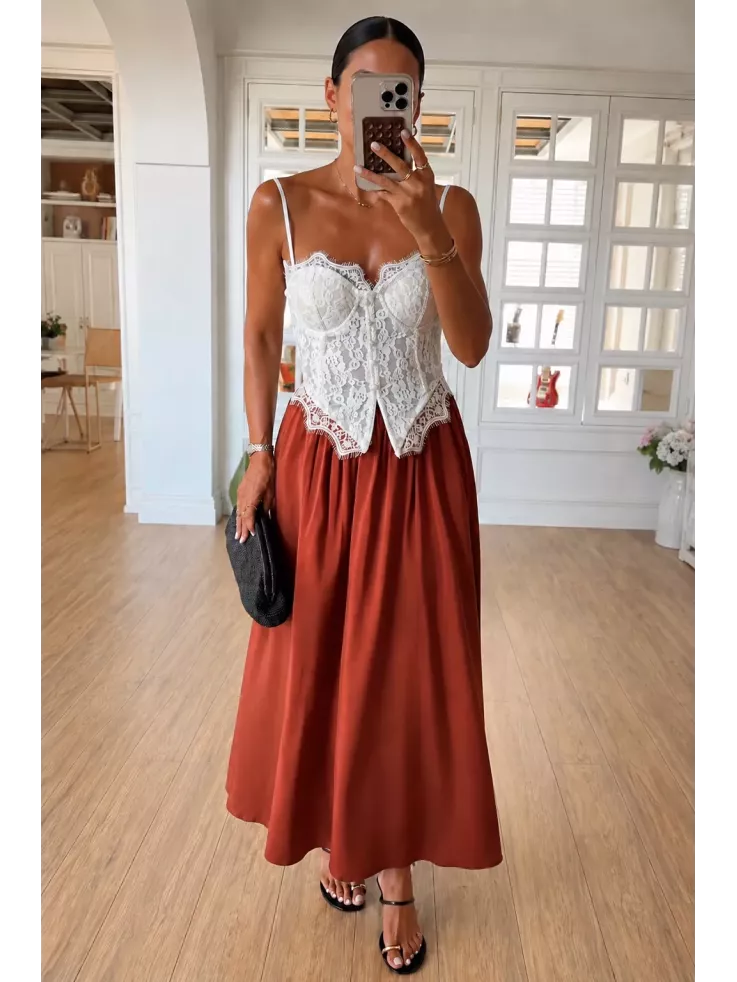Falda Mikonos teja