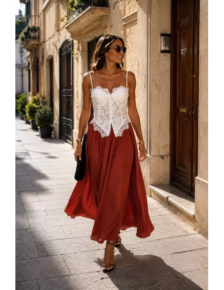 Falda Mikonos teja