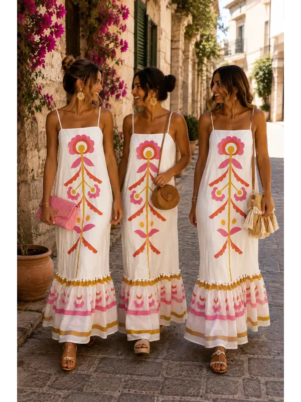 Vestido Marianela bordado