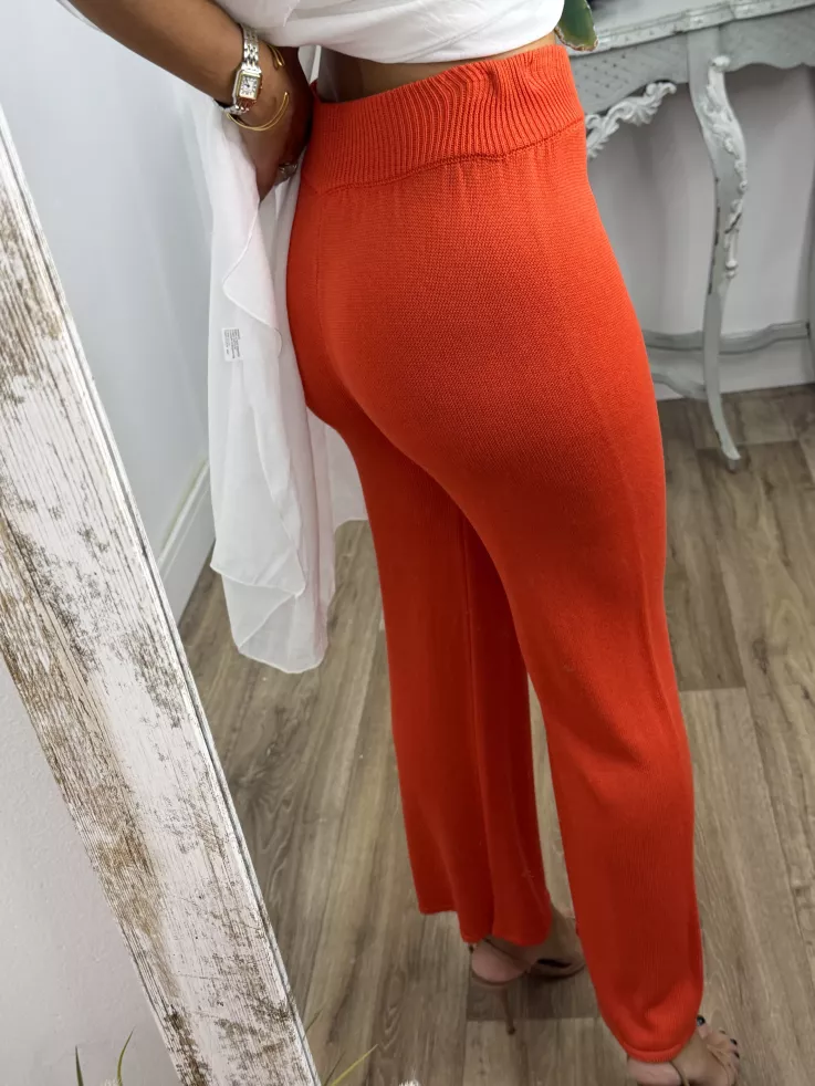Pantalón punto naranja