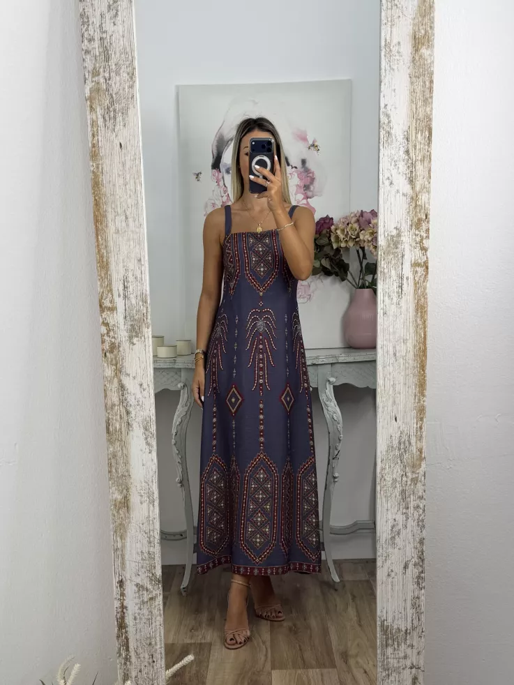 Vestido Túnez gris