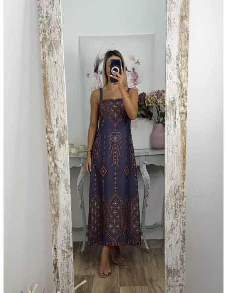 Vestido Túnez gris