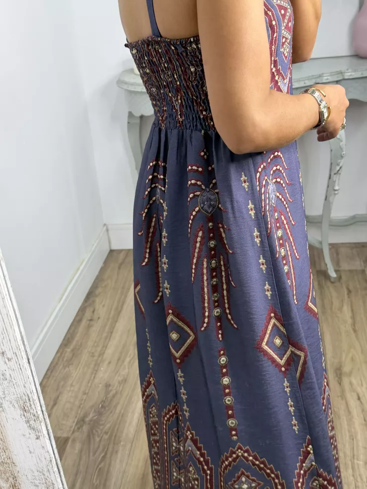 Vestido Túnez gris