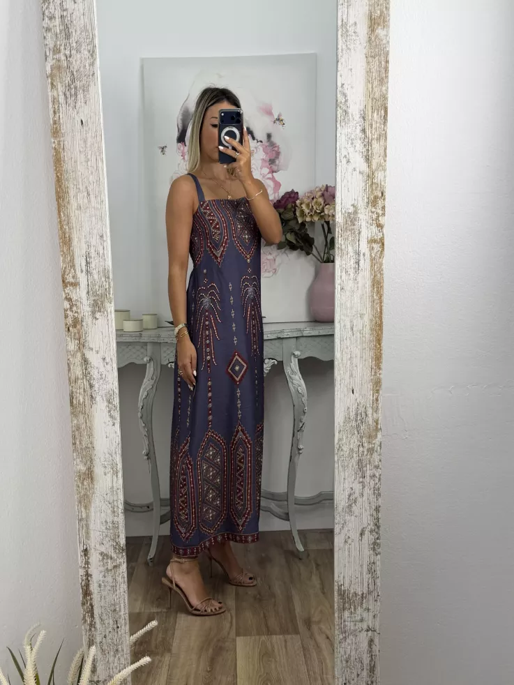 Vestido Túnez gris