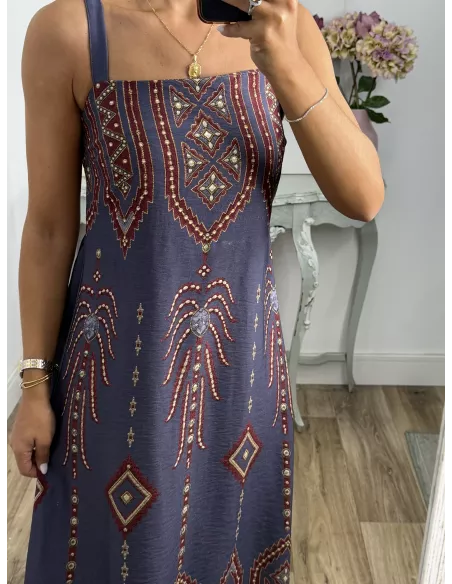 Vestido Túnez gris