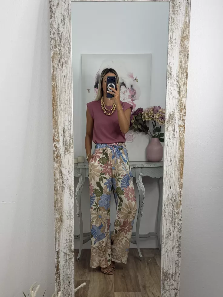 Pantalón Amazona estampado