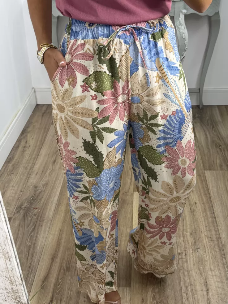 Pantalón Amazona estampado