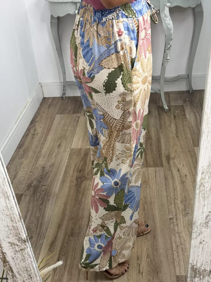 Pantalón Amazona estampado