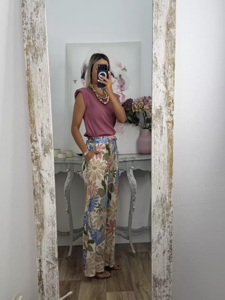 Pantalón Amazona estampado