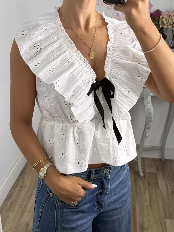 Blusa Cordoba blanca