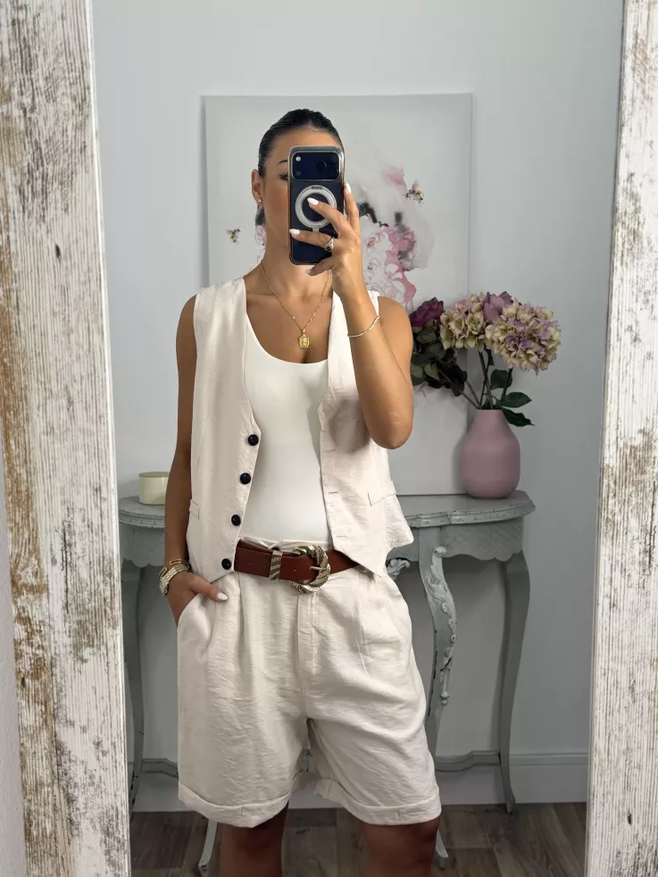 Conjunto Milano beige
