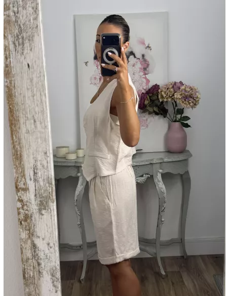Conjunto Milano beige