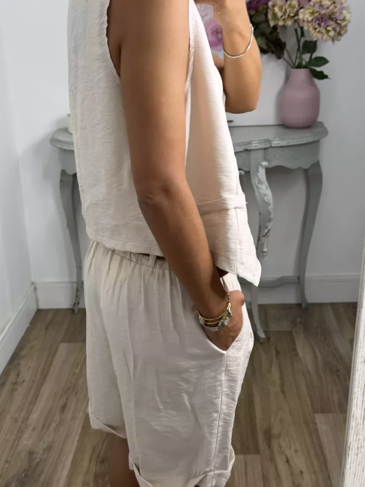 Conjunto Milano beige