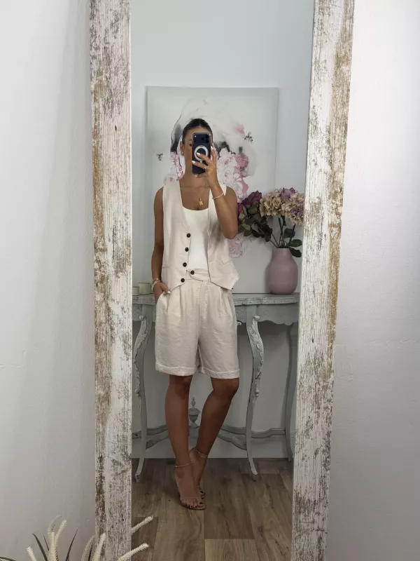 Conjunto Milano beige