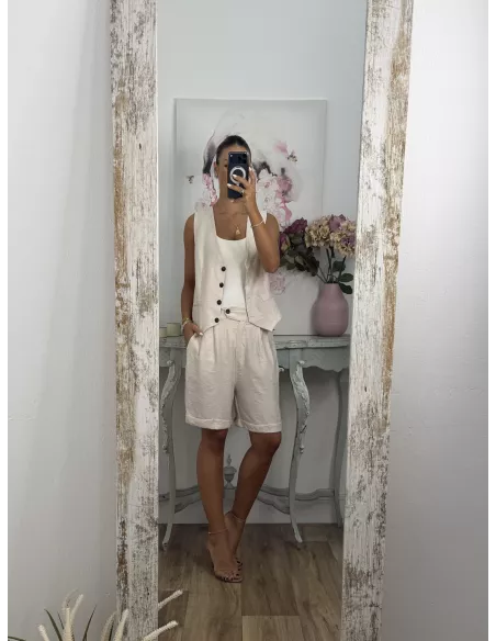 Conjunto Milano beige