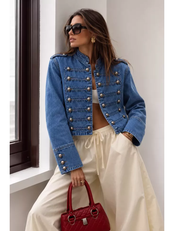 Chaqueta Linda denim vaquera botones