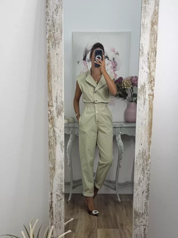 Mono vaquero verde kaki claro