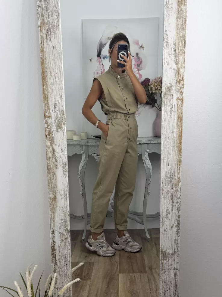 Mono vaquero camel