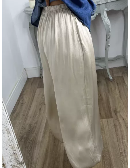 Pantalón Jimena satinado bombacho