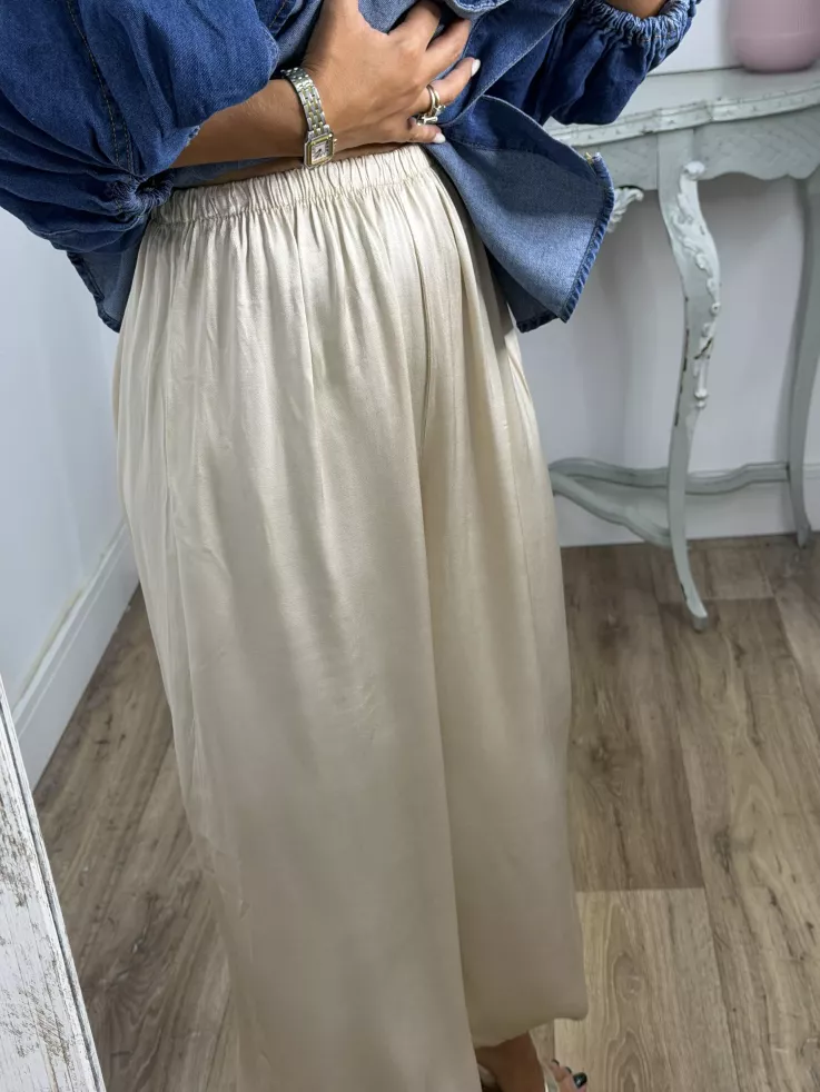 Pantalón Jimena satinado bombacho