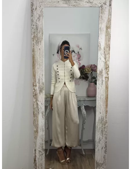 Pantalón Jimena satinado bombacho