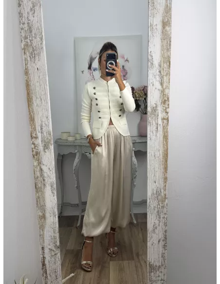 Pantalón Jimena satinado bombacho