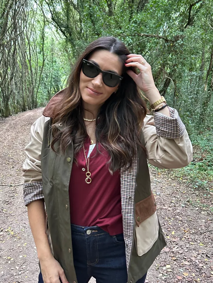 Chaqueta Escocia con cuadros