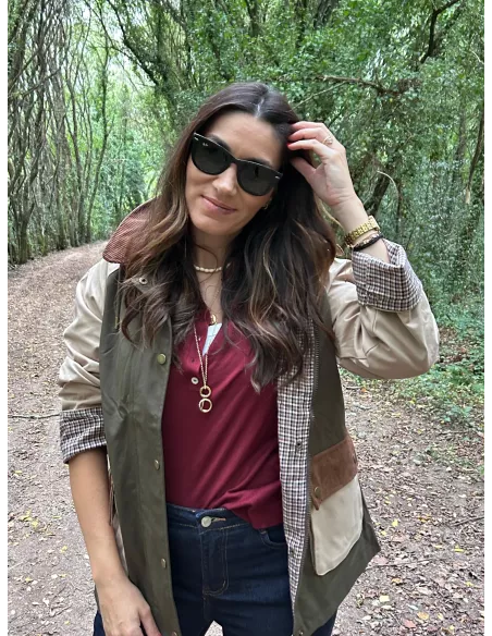 Chaqueta Escocia con cuadros