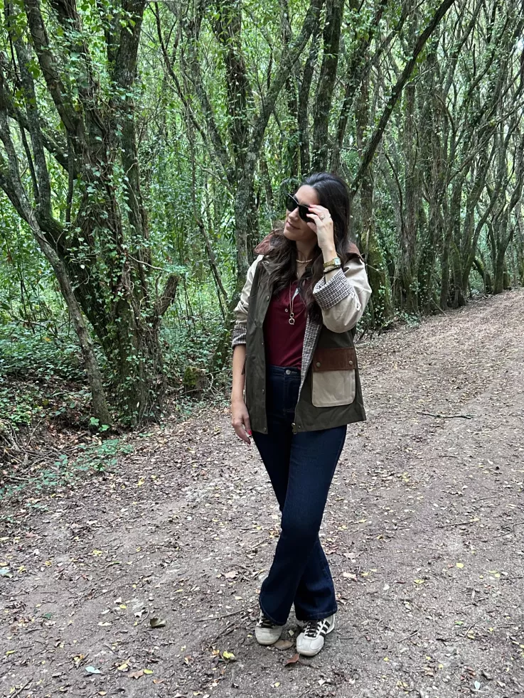 Chaqueta Escocia con cuadros