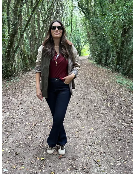 Chaqueta Escocia con cuadros
