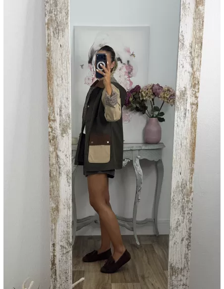 Chaqueta Escocia con cuadros