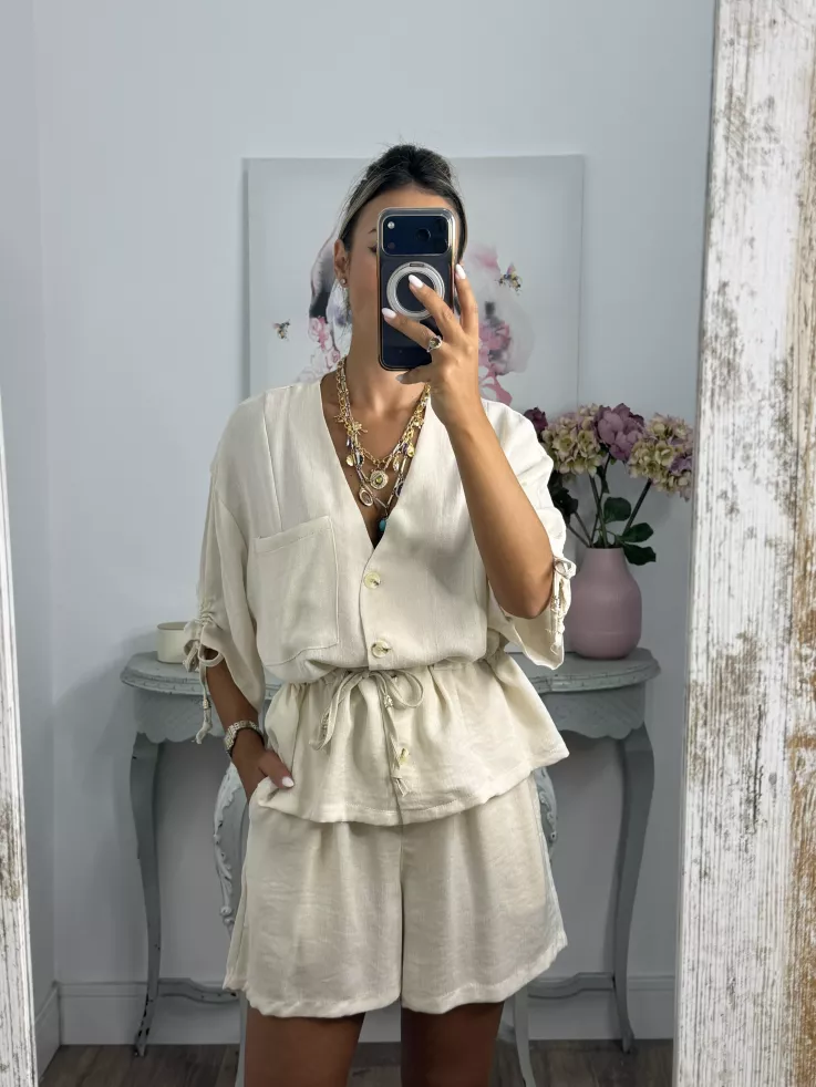 Conjunto Tamy beige