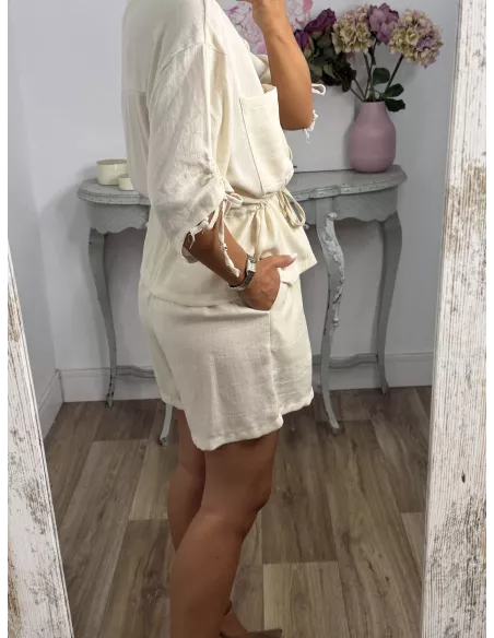 Conjunto Tamy beige
