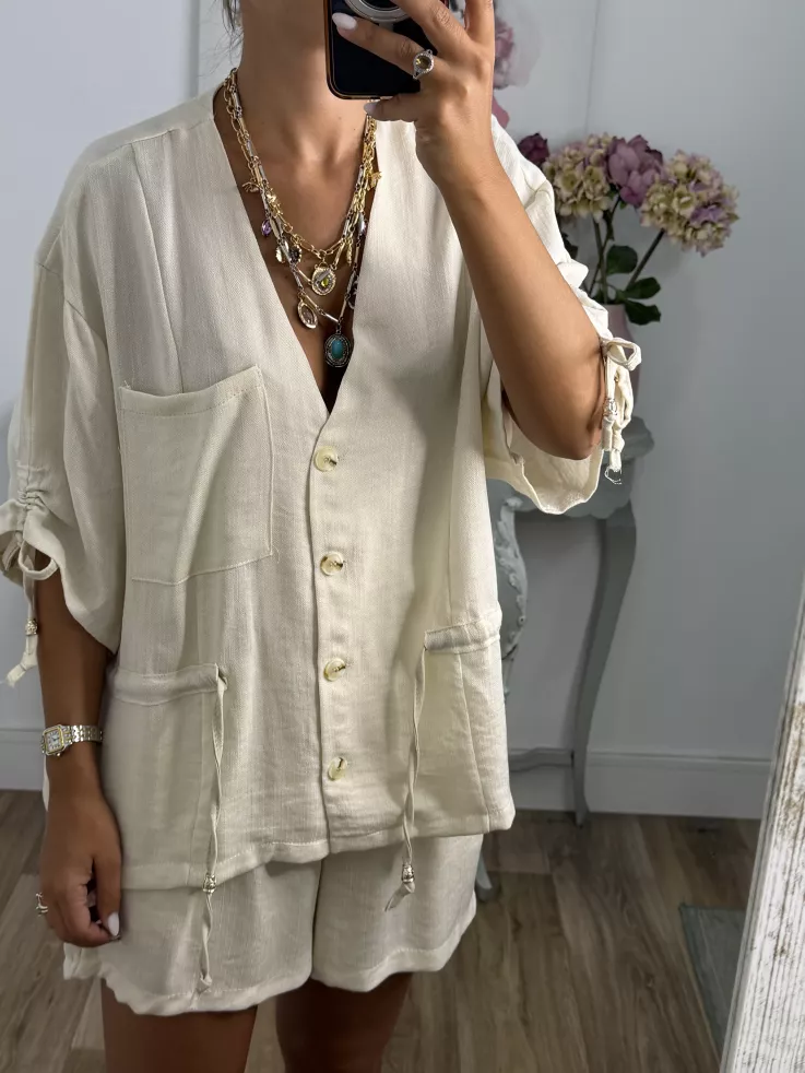 Conjunto Tamy beige
